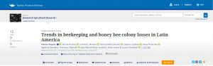 fabrice requier colony losses south america honey bee