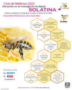 webinars solatina poster 2023 apicultura america latina abejas