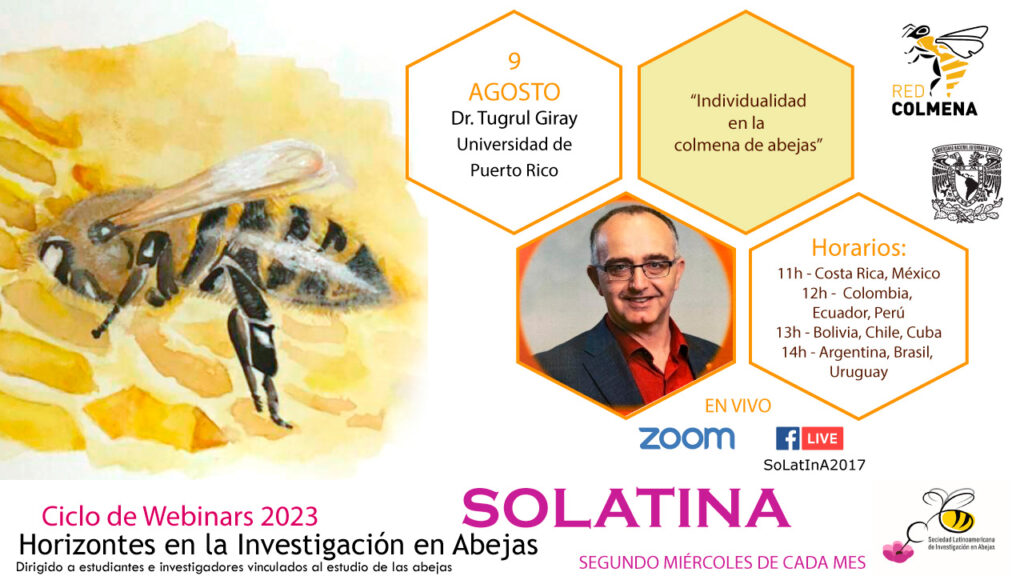 Conferencia Difusión científica Tugrul 2023 Solatina Colmena