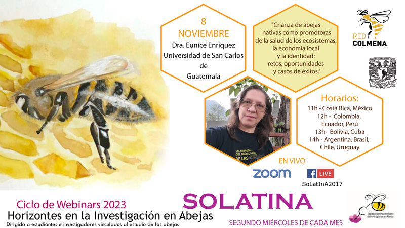 Conferencia Difusión científica Enriquez 2023 Solatina Colmena